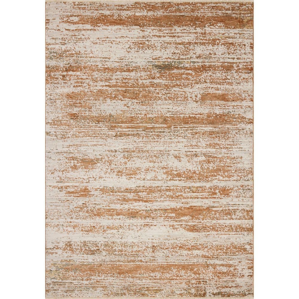 Loloi Nellie Copper/Pebble 2 ft. x 3 ft. Contemporary Accent Rug ...