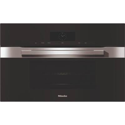 H 7870 BM 30 in. Electric Convection Wall Oven with Built-in Microwave in Stainless Steel