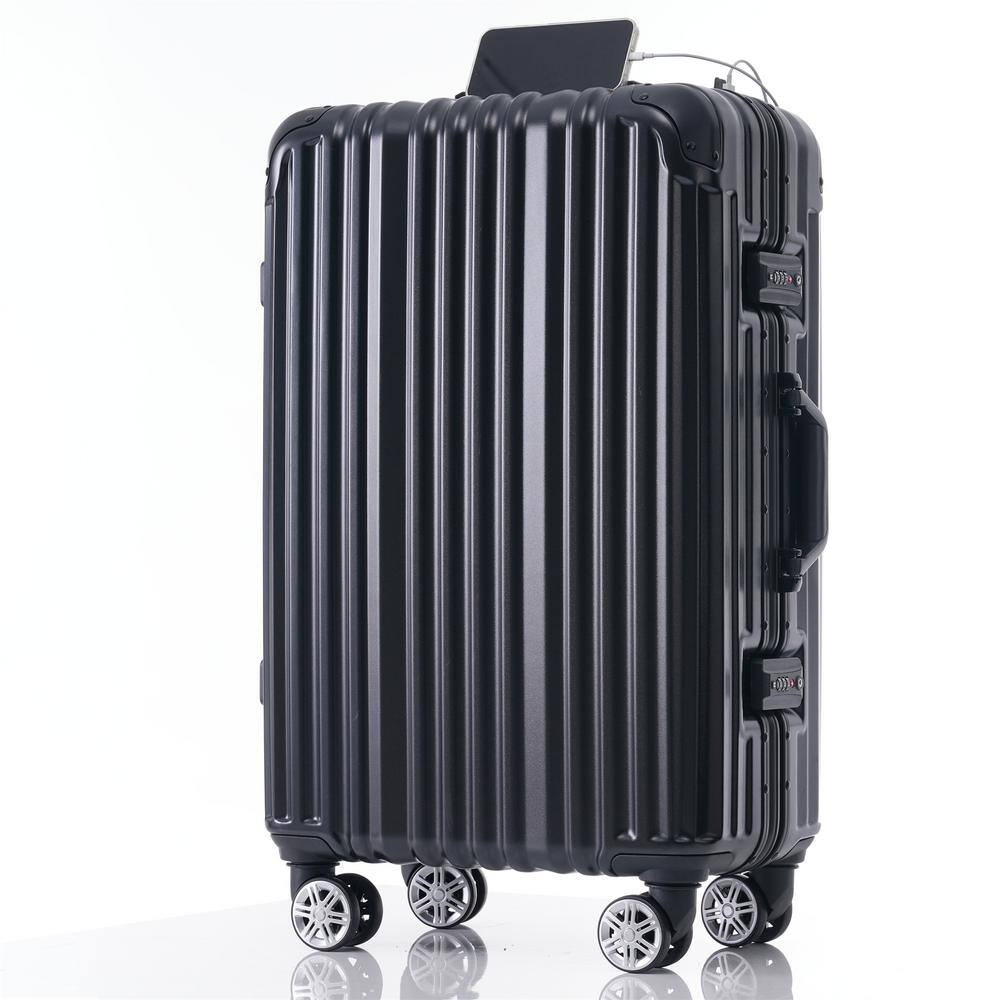 Merax aluminum luggage online