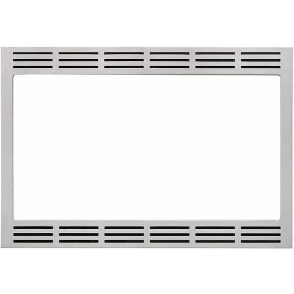 Panasonic 30 in. Wide Trim Kit for Panasonic's 2.2 cu. ft. Microwave Ovens in Stainless Steel