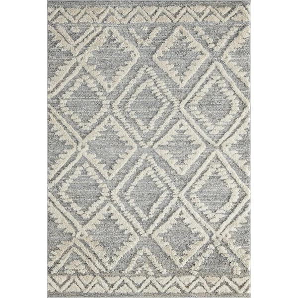 United Weavers Garfield Chic Grey 12 ft. 6 in. x 15 ft. Area Rug