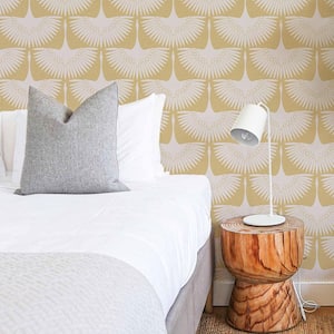 Genevieve Gorder Feather Flock Golden Hour Peel and Stick Wallpaper (Covers 28 sq. ft.)