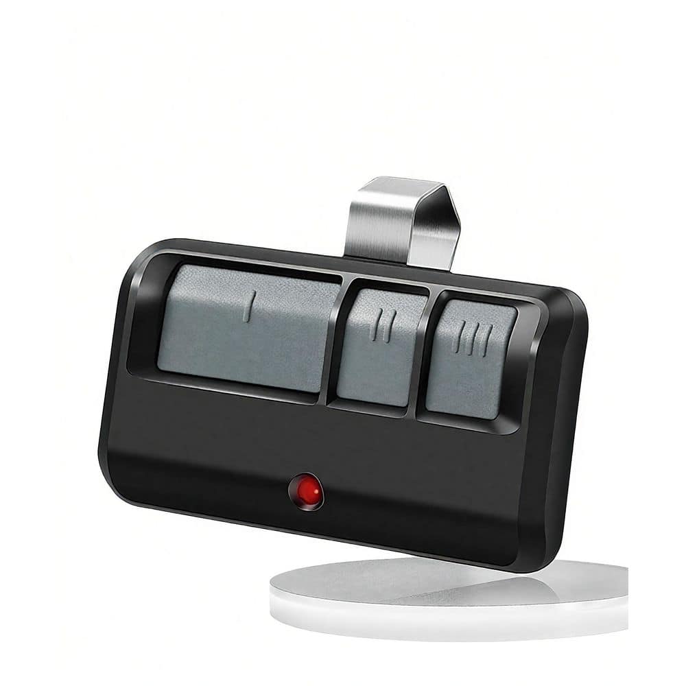 Wellco 893MAX Series 3-Button Garage Door Opener Remote with Alarm