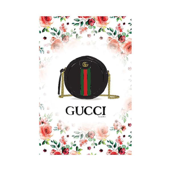 VENICE BEACH Collections Glam Fashion Purse Bag by Fairchild Paris 1-Piece Unframed Abstract Poster Art Print 20 in. x 16 in.