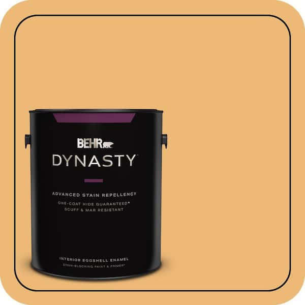 BEHR DYNASTY 1 gal. #BIC-29 Kernel Eggshell Enamel Interior Stain-Blocking Paint & Primer