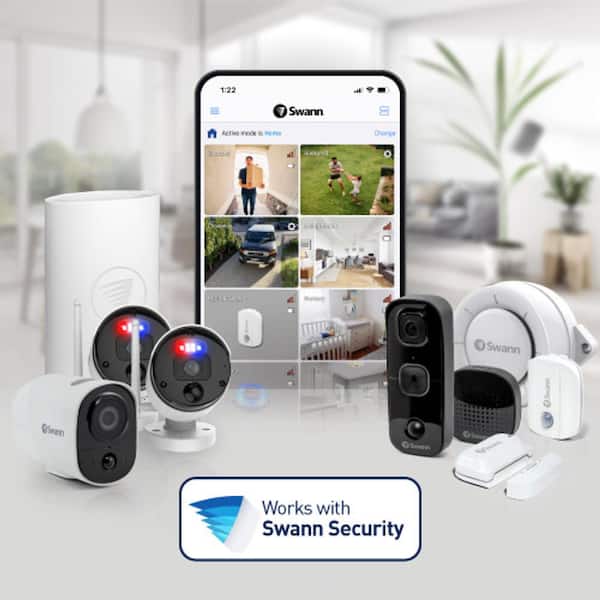 防犯カメラ Swann Professional NVR Security System 6 Camera 8 Channel 12MP Professional Professional NVR