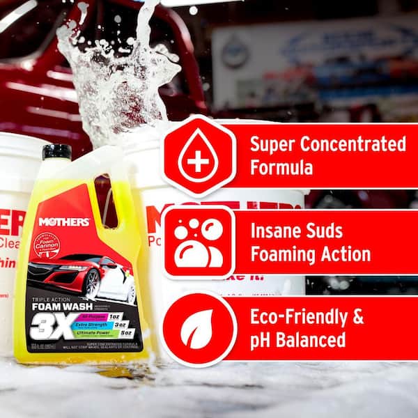 MOTHERS 100 oz. Triple Action Foam Wash Liquid Concentrate 05610
