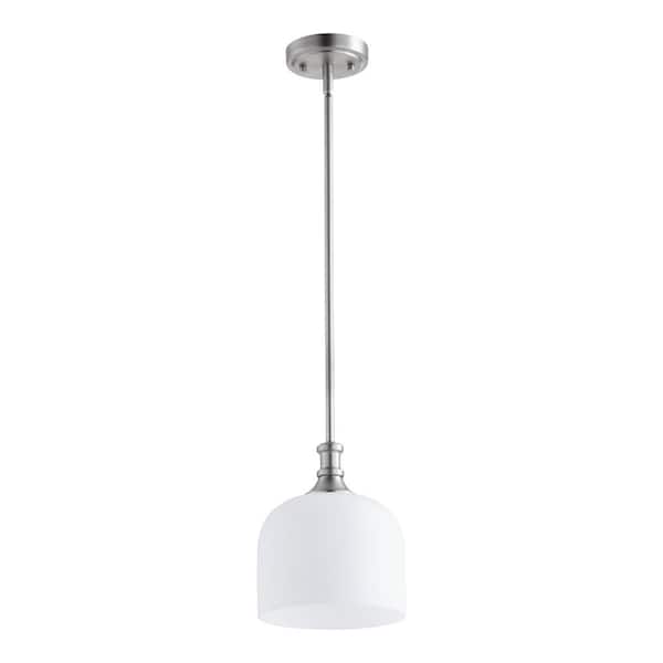 quorum Richmond 1-Light Pendant - Satin Nickel