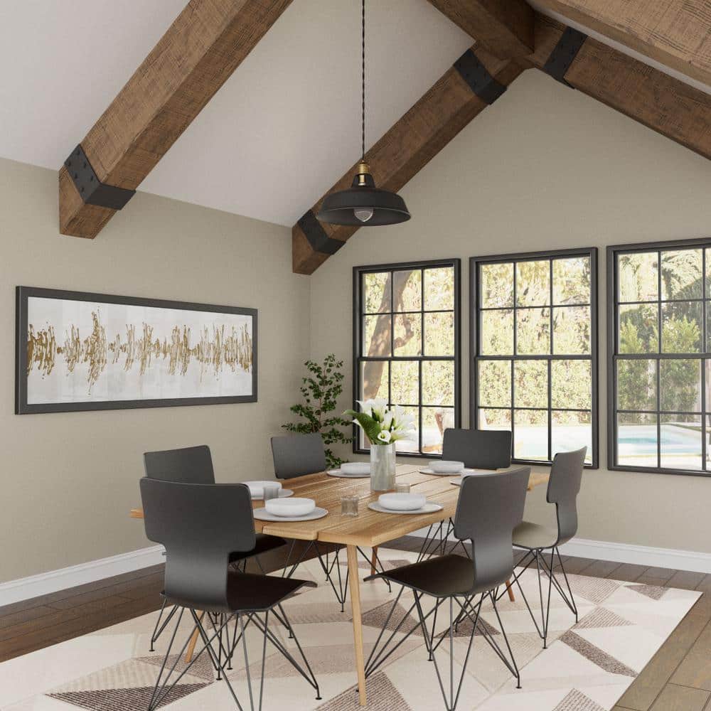 Black Smooth Faux Wood Beam Strap for Heritage Timber Beam
