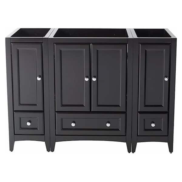 Fresca Oxford 48 in. Traditional Bathroom Vanity Cabinet in Espresso