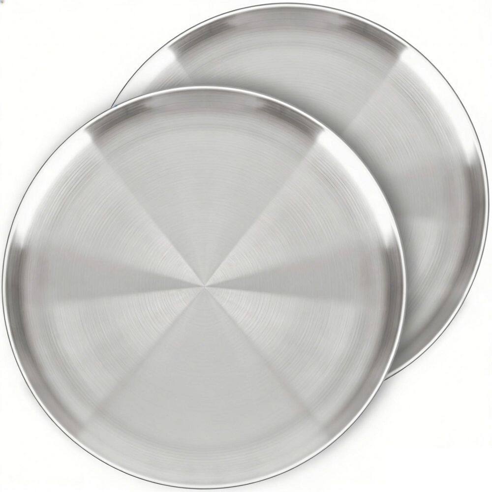 2-Pack 12 in. Pizza Pans for Oven, Non-Stick Round Stainless Steel Pizza Pans, Dishwasher Safe & Easy Clean price history on PriceWatchPro