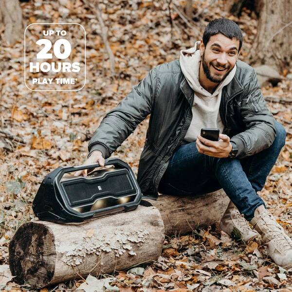 Altec Lansing Rockbox XL Bluetooth Speaker IMW999-STL - The Home Depot