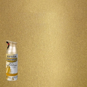 11 oz. All Surface Metallic Matte Gold Spray Paint and Primer in One (Case of 6)