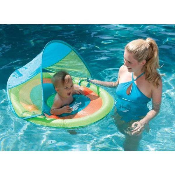 Details about   Baby Spring Float Sun Canopy Free shipping Green Fish 