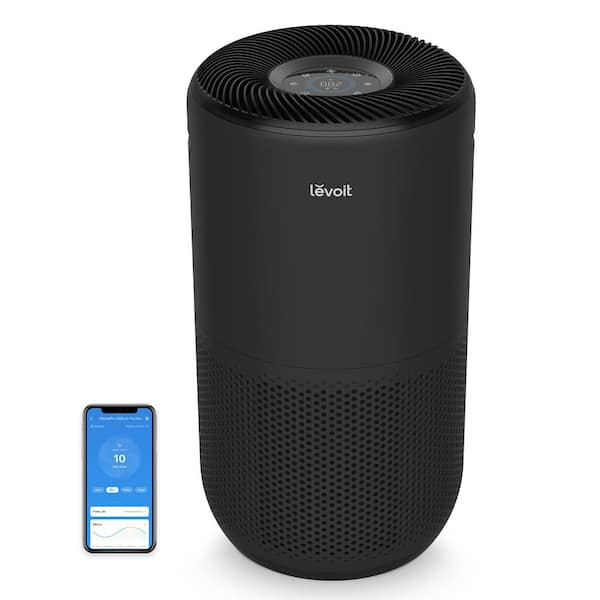 LEVOIT PlasmaPro 400S-P(Coverage 403 sq.ft.) Activated Carbon Original Filter Large Room Smart Air Purifier in Black