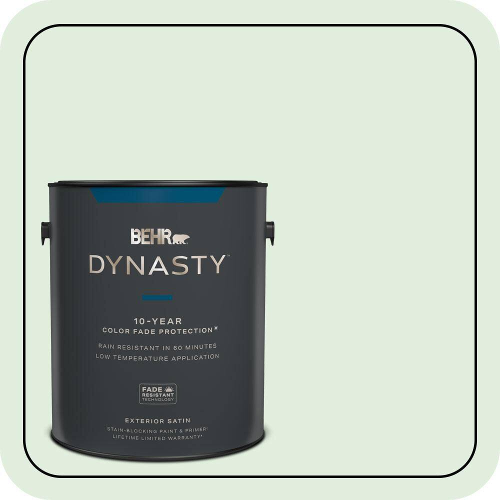 1 gal. #460C-2 Spearmint Stick Satin Enamel Exterior Stain-Blocking Paint & Primer price history on PriceWatchPro