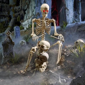 5 FT LED Pose-N-Stay Skeleton