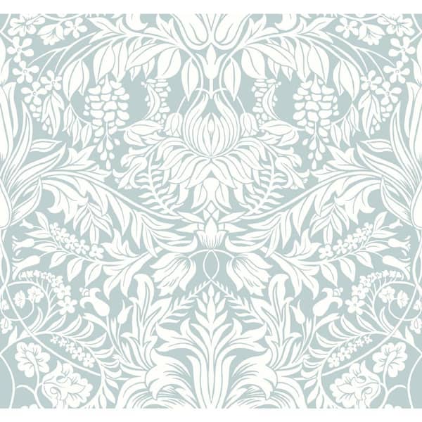 York Wallcoverings 60.75 sq. ft. Lockwood Damask Wallpaper
