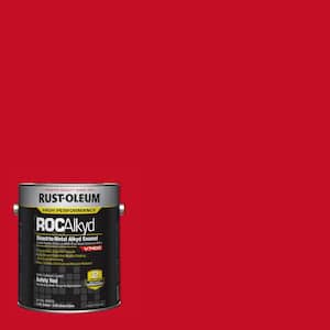 1 Gal. ROC Alkyd V7400 Direct-to-Metal Gloss Safety Red Interior/ExteriorEnamel Paint (Case of 2)