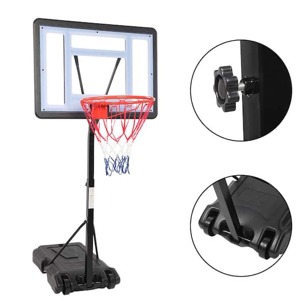 Basketball Stand Net Hoop Sports Backboard Portable Adjustable Swimming Pool 