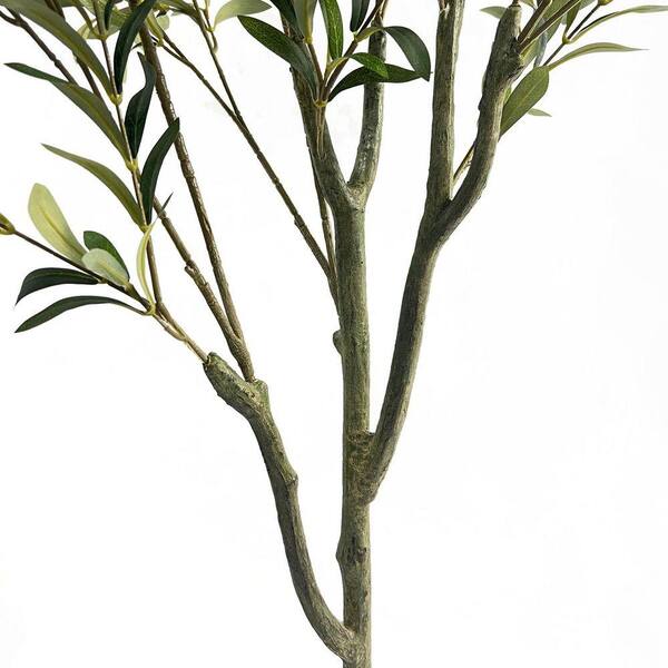 OPICUTE 4.8 ft. Artificial Olive Tree in Pot TREE-70527.00 - The