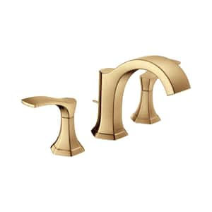 Locarno 8 in. Widespread Double Handle Bathroom Faucet in Brushed Bronze