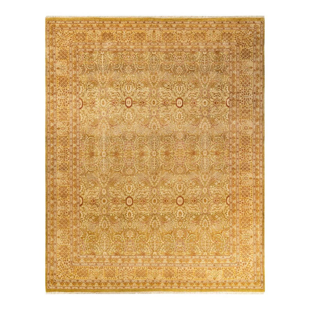 Mogul Green 8 ft. x 10 ft. Oriental Wool Indoor Area Rug price history on PriceWatchPro