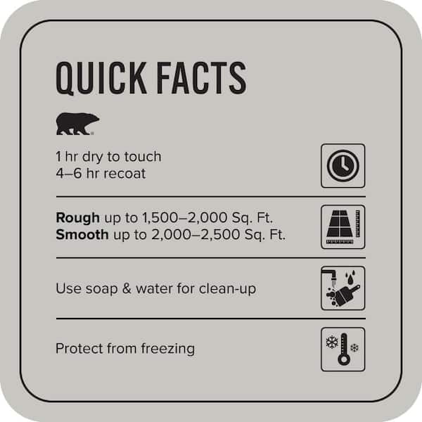 5 gal. #PPU24-16 Titanium Self-Priming 1-Part Epoxy Satin Interior/Exterior Concrete and Garage Floor Paint