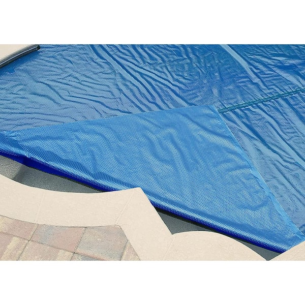 12ft x 24ft Oval Heavy Duty Blue Bubble Solar Cover – Swimming Pool  Discounters