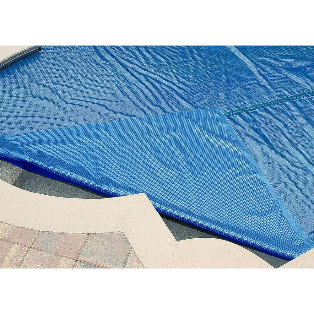 Heavy Duty Blue Rectangular Solar Pool Blanket 16' x 24'