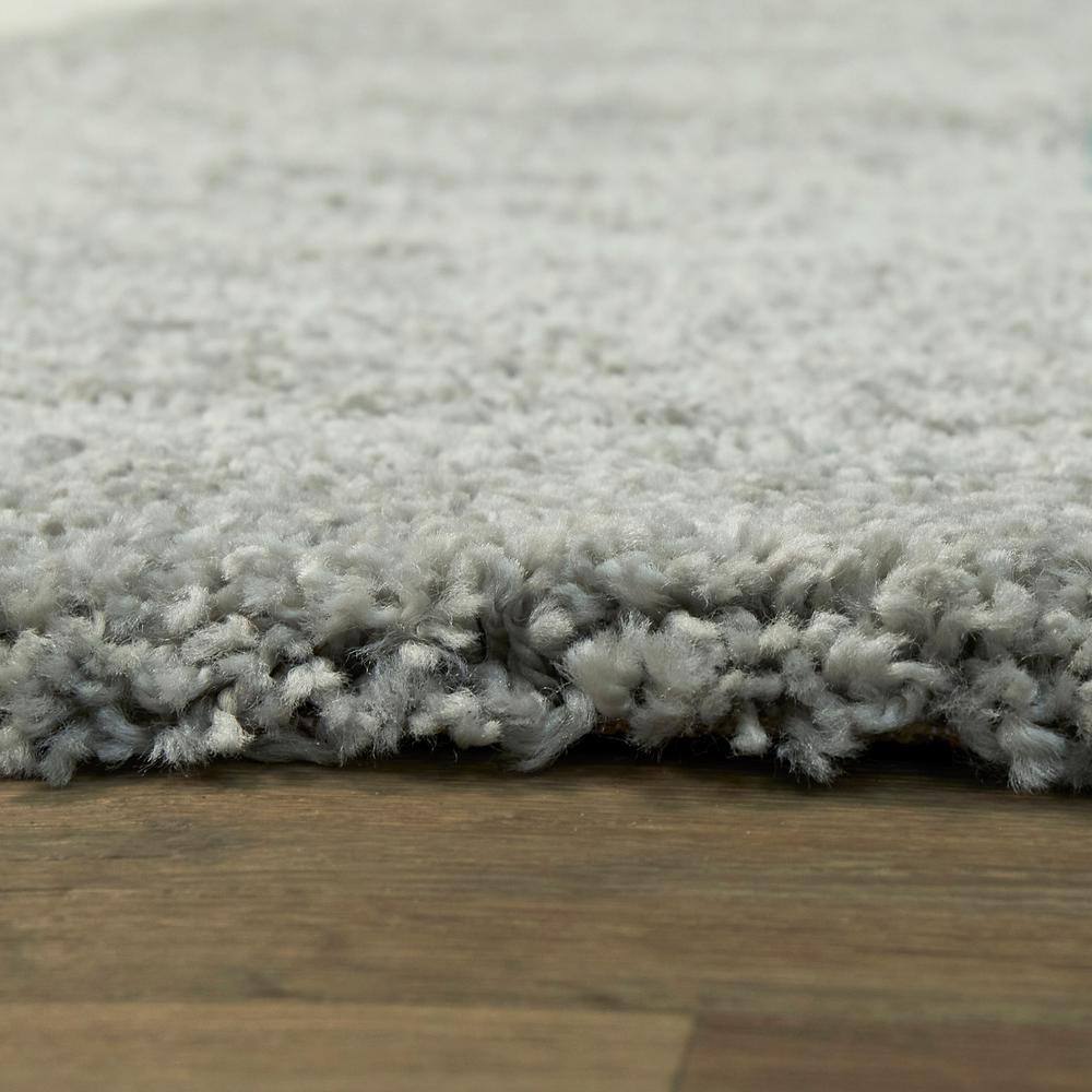 Chapelle Gray and Multicolor Geometric Shag Area Rug 5' x 7'