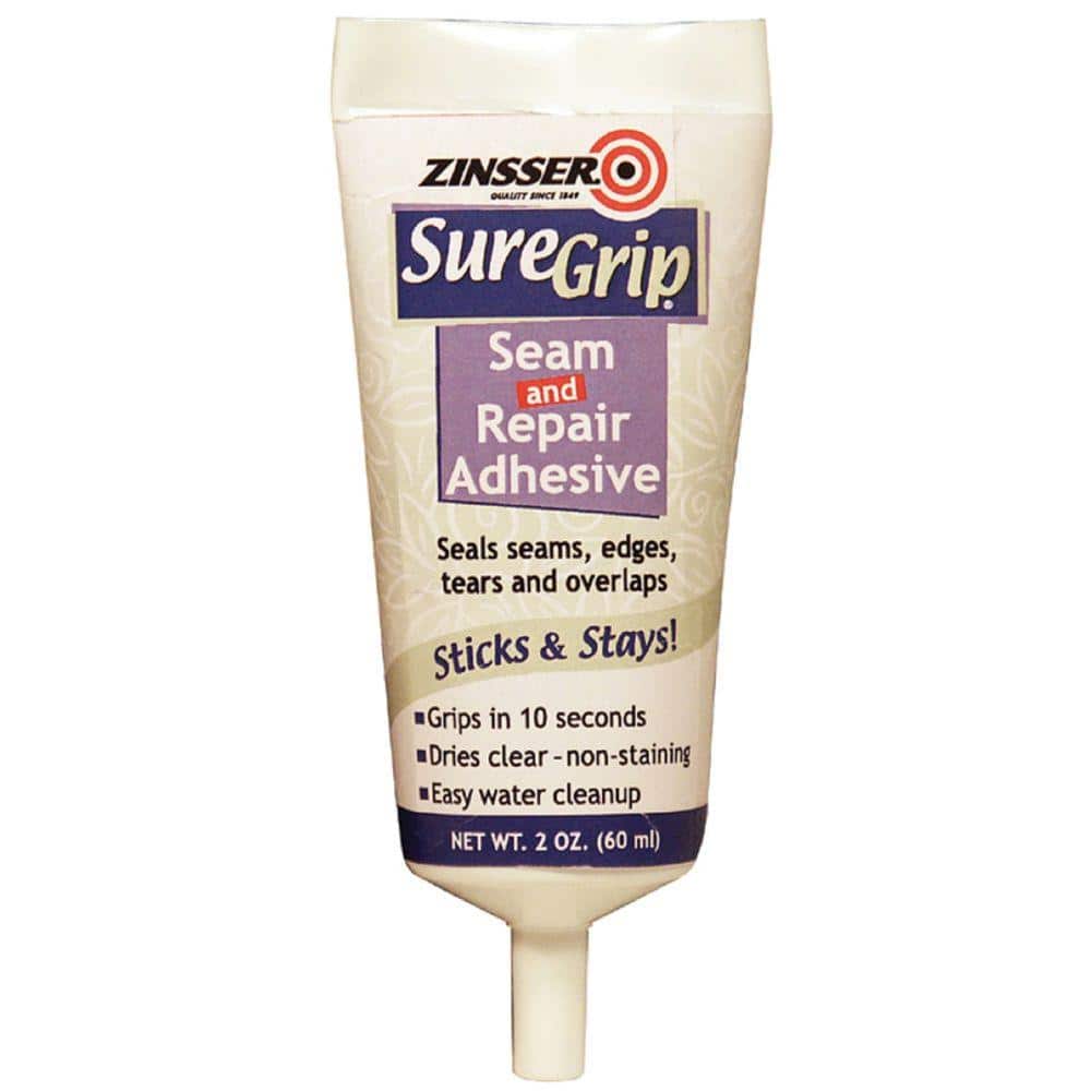 Zinsser SureGrip 2 oz. Seam and Repair Adhesive (12-Pack) 2861 - The Home  Depot