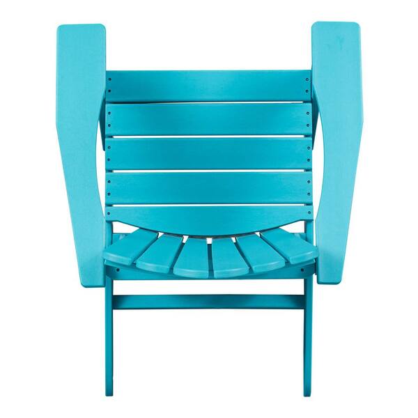 Siavonce Set of 1 HDPE Adirondack Chair Sand Chair Patio Outdoor