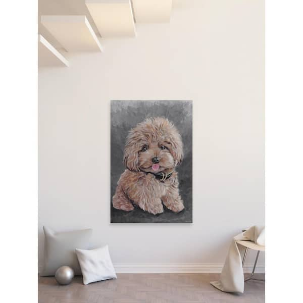 Toy Poodle Dog with puppies available as Framed Prints, Photos, Wall Art  and Photo Gifts