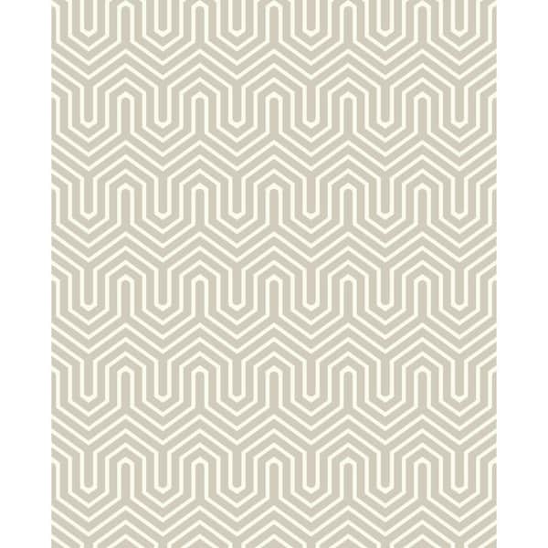 York Wallcoverings Ashford Geometrics Labyrinth Strippable Roll Wallpaper (Covers 56 sq. ft.)