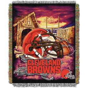 Browns Multi-Color Tapestry Home Field Advantage