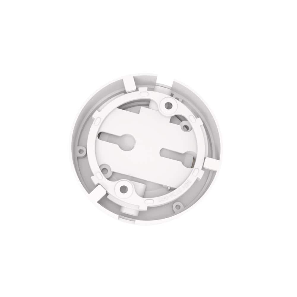 5-Light White LED Puck Light Kit with Plug-In