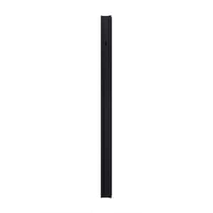 5/8 in. x 30 in. Black Metal Post Extension Kit for Decorative Screen Panel