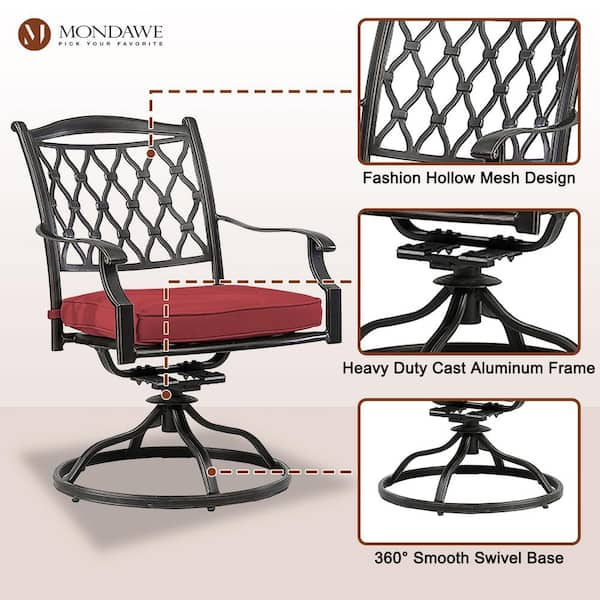 Aluminum Casting of Office Chair Base