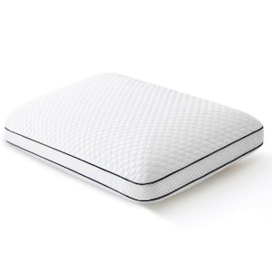 Medium Memory Foam Standard Cooling Bed Pillow (Set of 2）