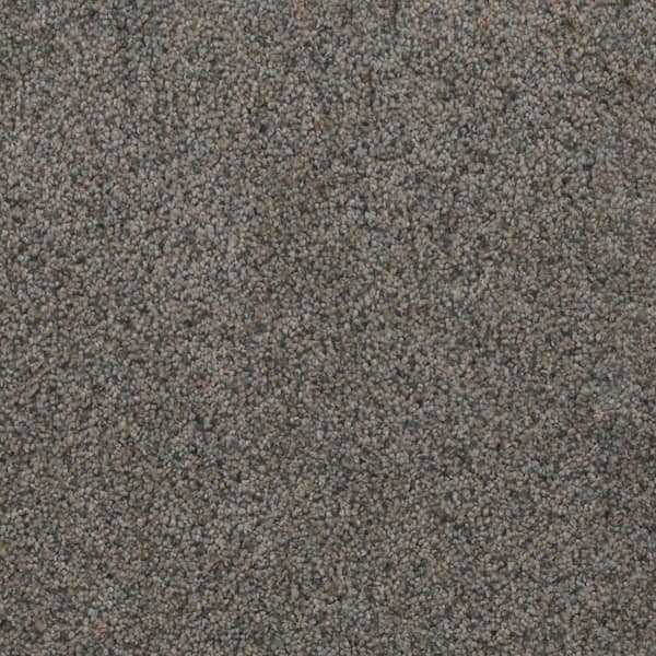 Home Decorators Collection Affectionate I - Kind - Gray 40 oz. SD Polyester Texture Installed Carpet