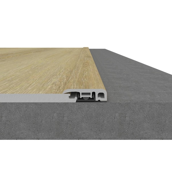 EverLux Sidewinder Sand 0.39 in. T x 1.38 in. W x 84 in. L Reducer Molding