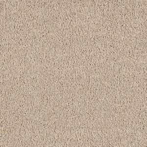 Huntcliff II Tawny Tan Beige 39 oz. Triexta Texture Installed Carpet