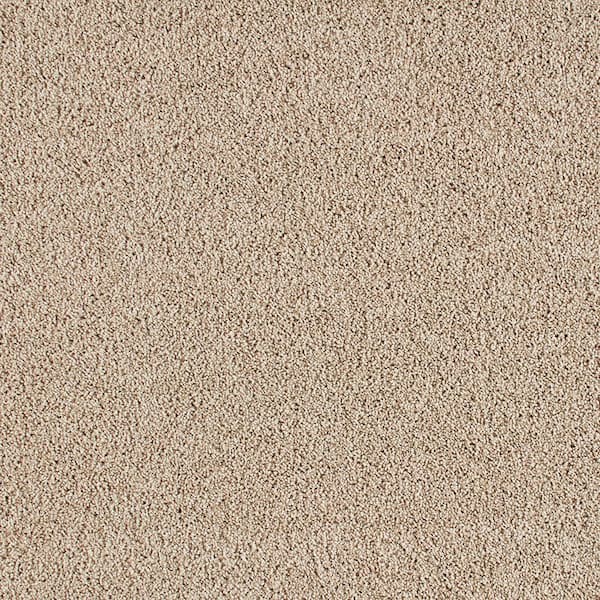 Huntcliff II Tawny Tan Beige 39 oz. Triexta Texture Installed Carpet