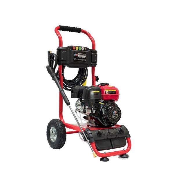 All Power APW5119 3200 PSI 2.6 GPM Cold Water Gas Pressure Washer - 3