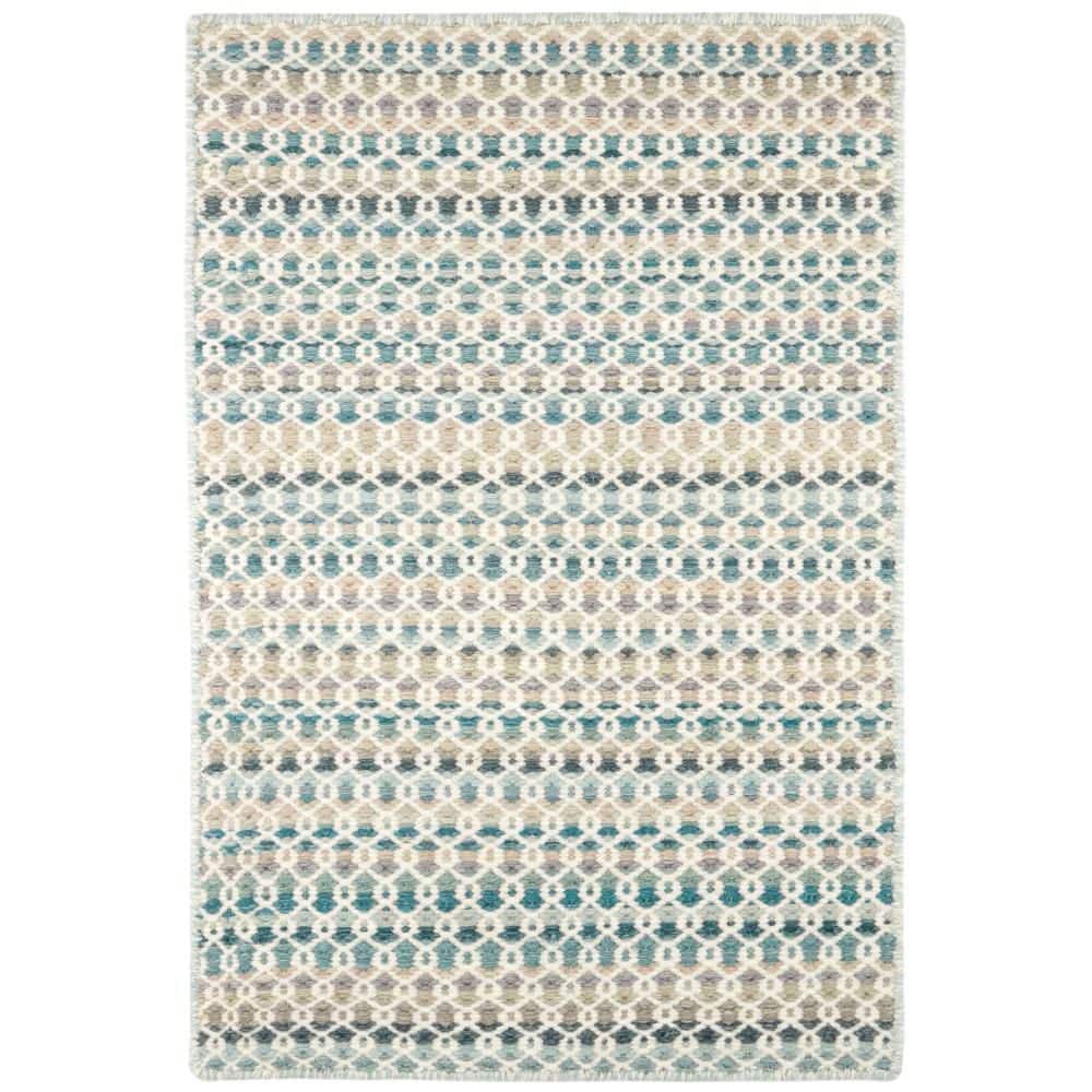 Poppy Handwoven Wool Blue 9 ft. x 12 ft. Indoor Area Rug price history on PriceWatchPro