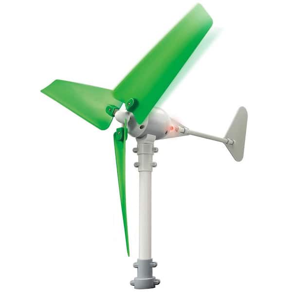 21.65 in. x 14.2 in. Wind Turbine Science Kit, Physics Renewable Energy Concepts Wind Power Generation Fan for Kids