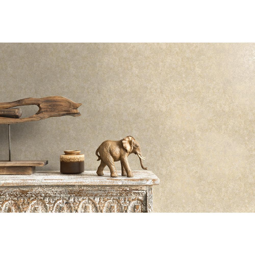 Sand Abstract Textured Metallic Flecks Print Non Woven Non-Pasted Textured Wallpaper 57 Sq. Ft. price history on PriceWatchPro
