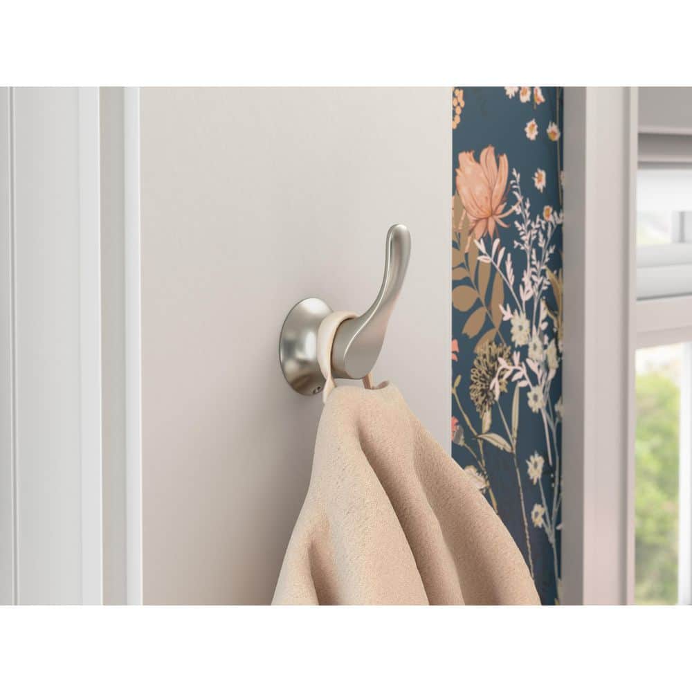 Matte Black Zinc Modern Bathroom Robe Hook