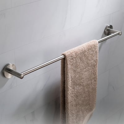 Elie 24 in. Bathroom Towel Bar in Brushed Nickel